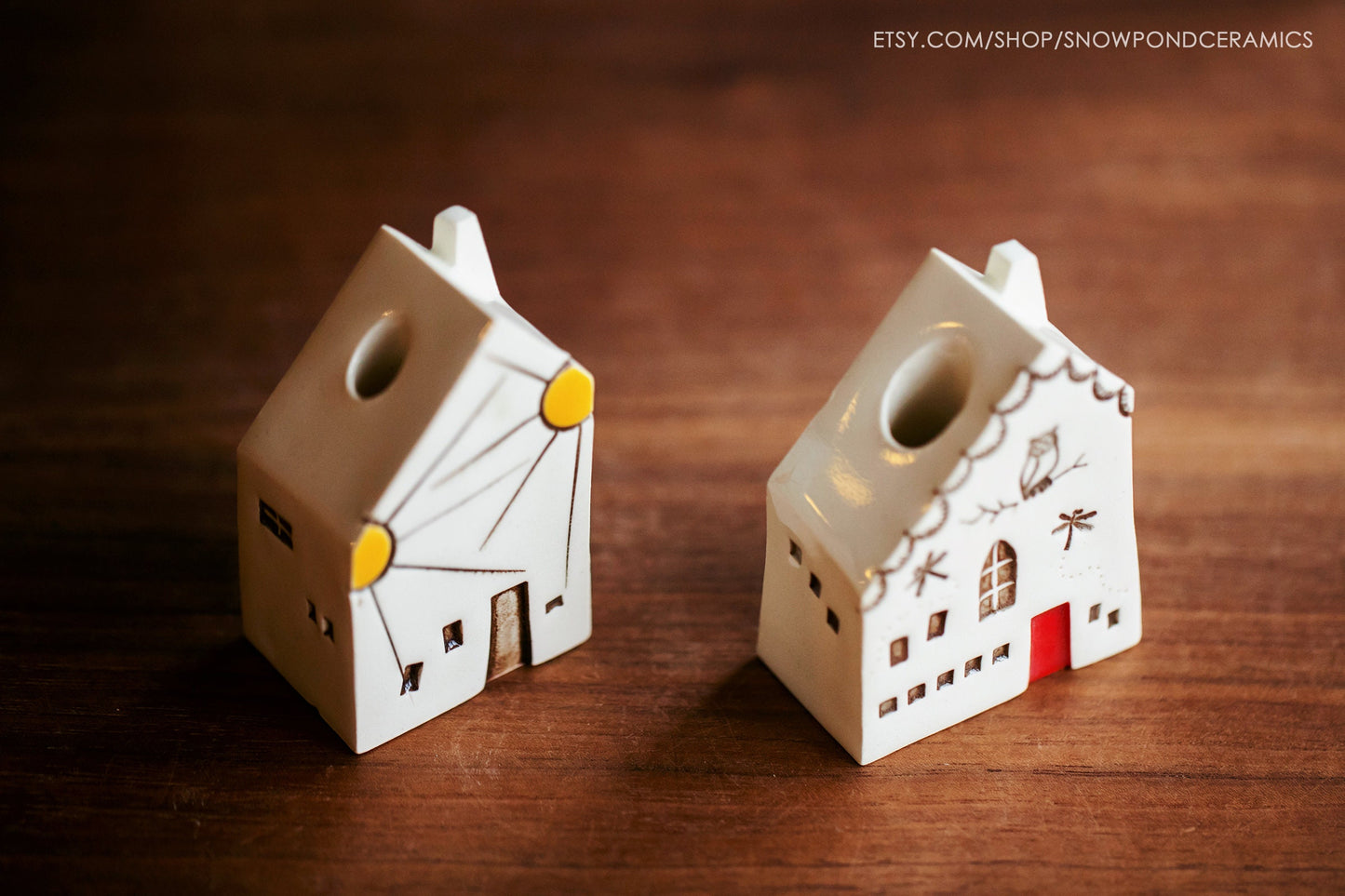Sunshine Tiny Vase House - Whimsical Present