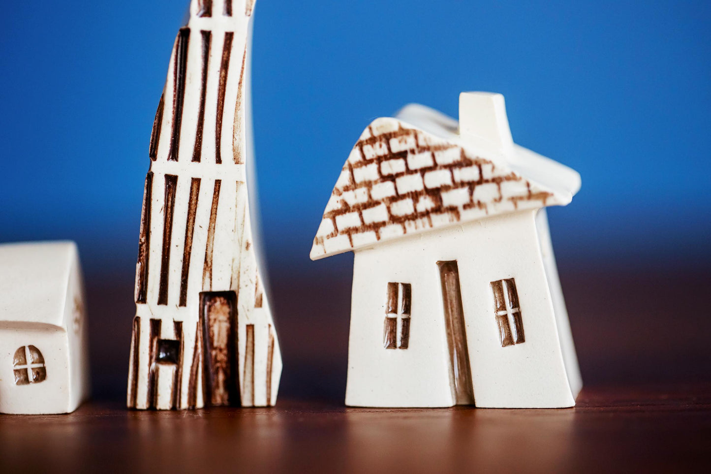 Old World Village of Houses - Victorian Quirky Style