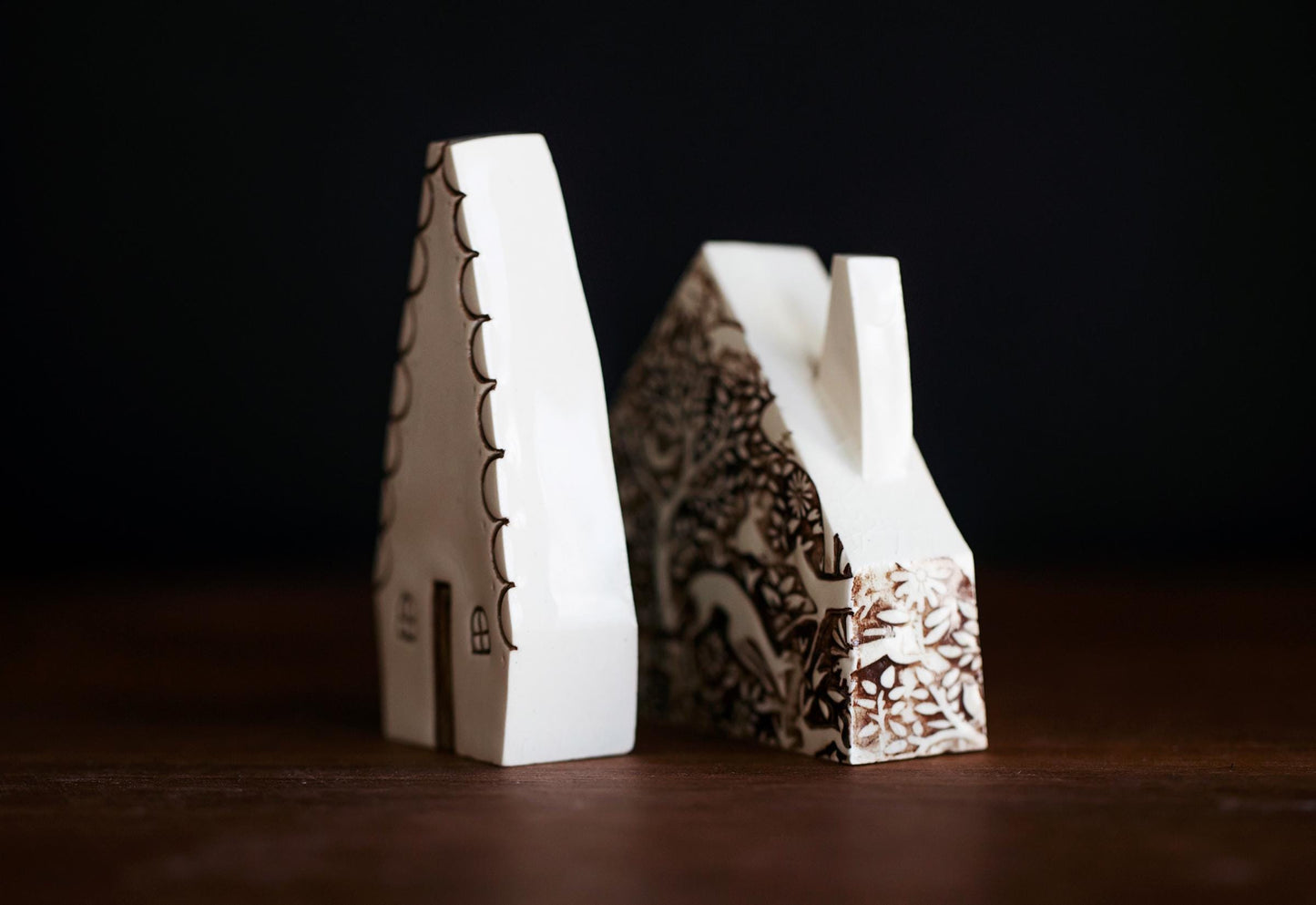Old World Style Amsterdam Ceramic Houses - Housewarming Gift / Unique Handmade Get Well Present
