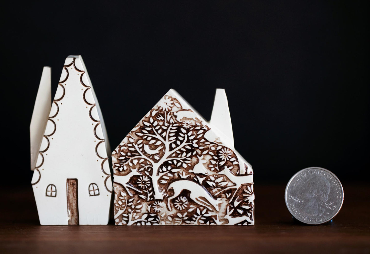 Old World Style Amsterdam Ceramic Houses - Housewarming Gift / Unique Handmade Get Well Present