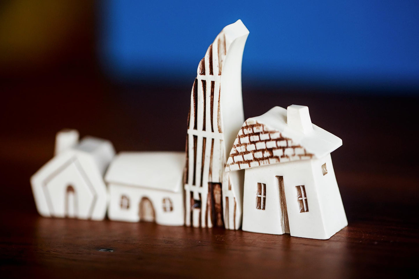 Old World Village of Houses - Victorian Quirky Style