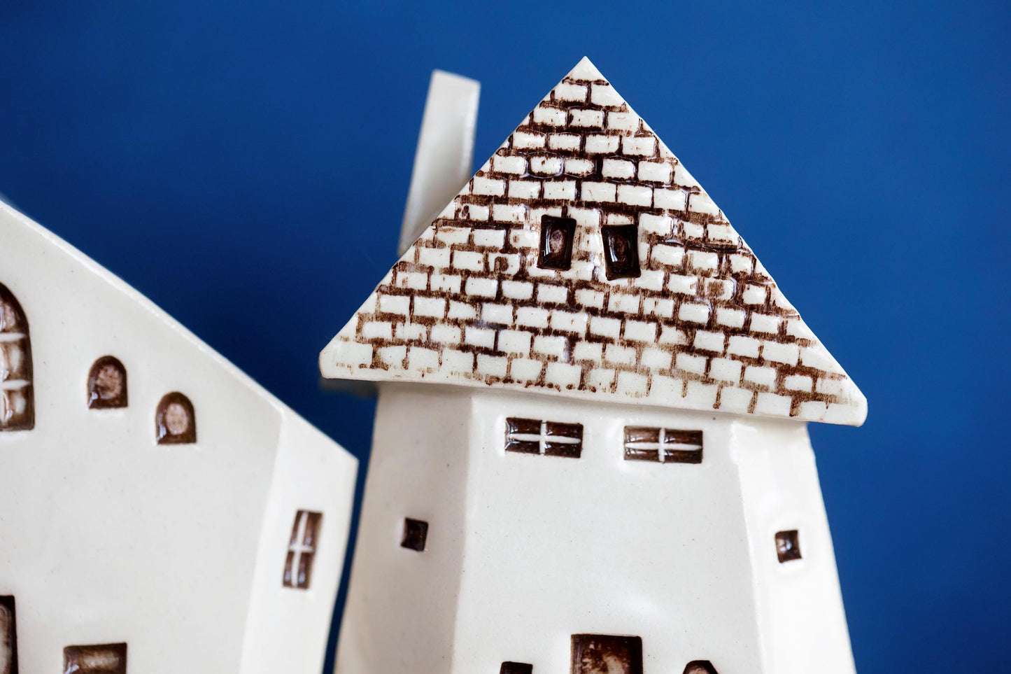 Bruges Style Ceramic Storybook Village of Houses