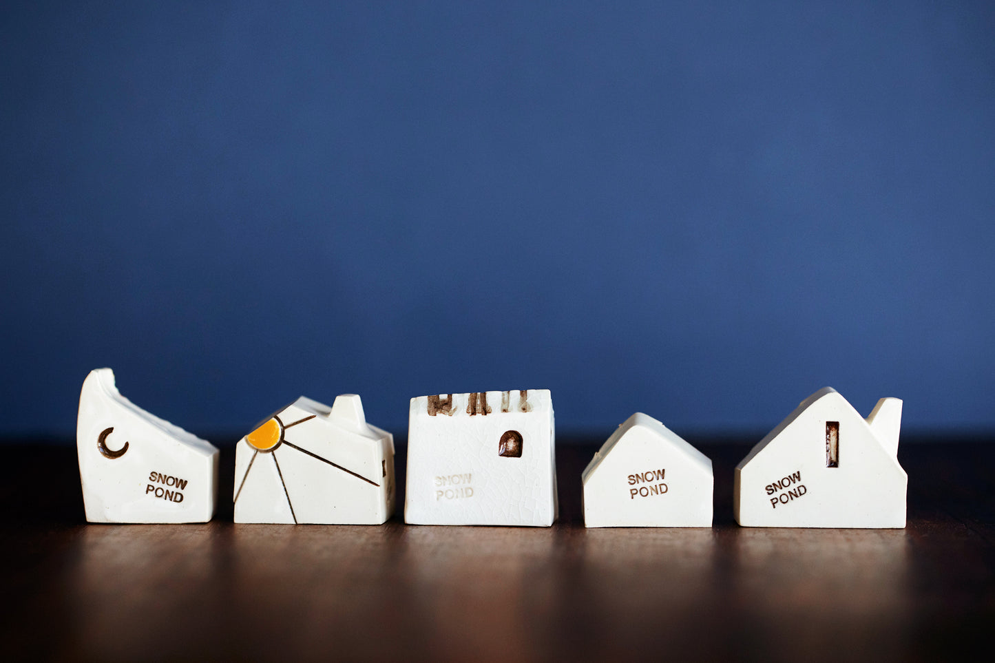 Rainbow Ceramic Houses - Tiny Get Well Gift