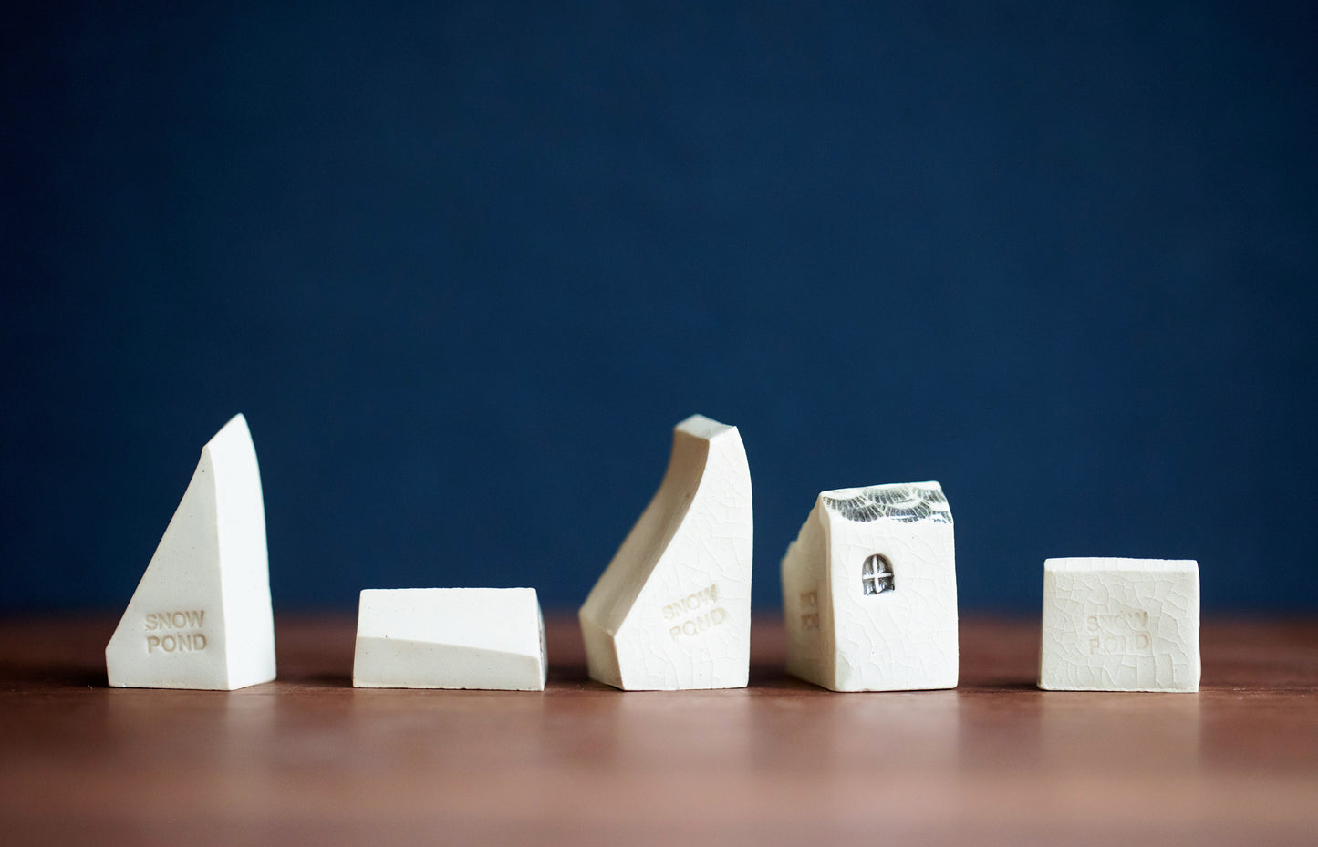 Thank You Miniature Ceramic Houses