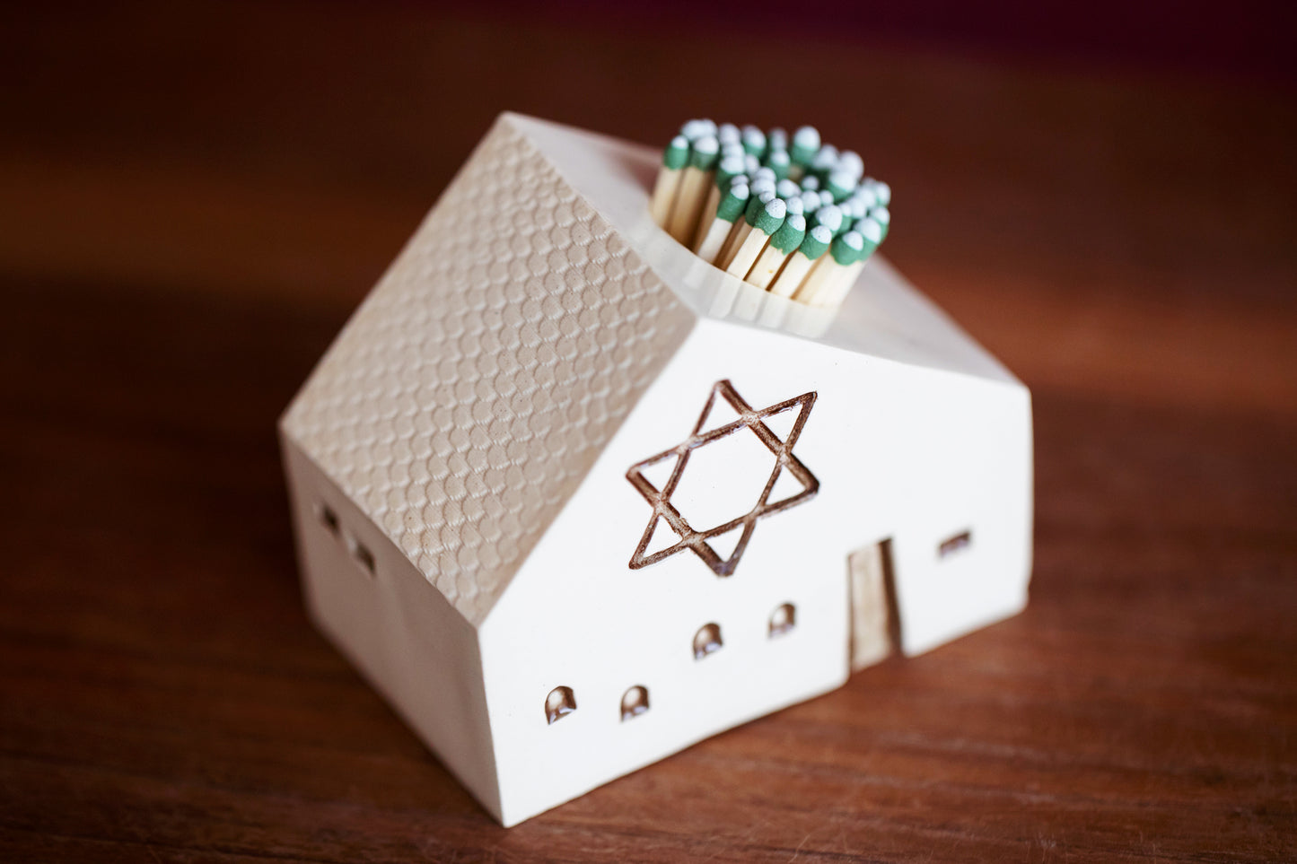 Jewish Star of David Match Striker for Hanukkah
