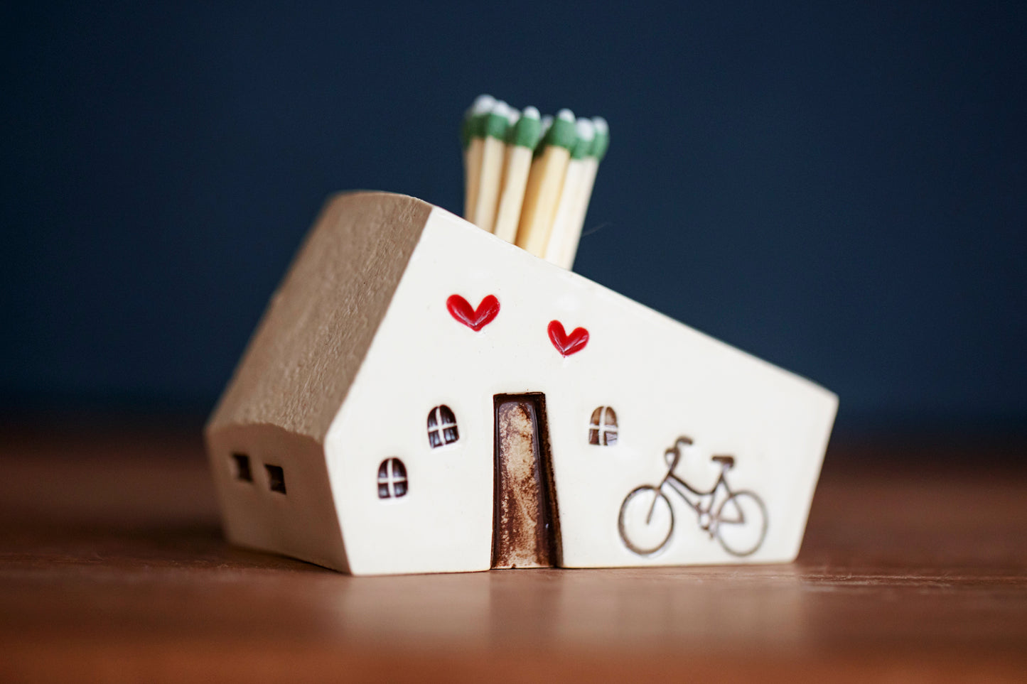 Bicycle White Ceramic Mini Match Striker