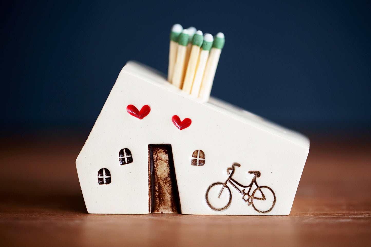 Bicycle White Ceramic Mini Match Striker