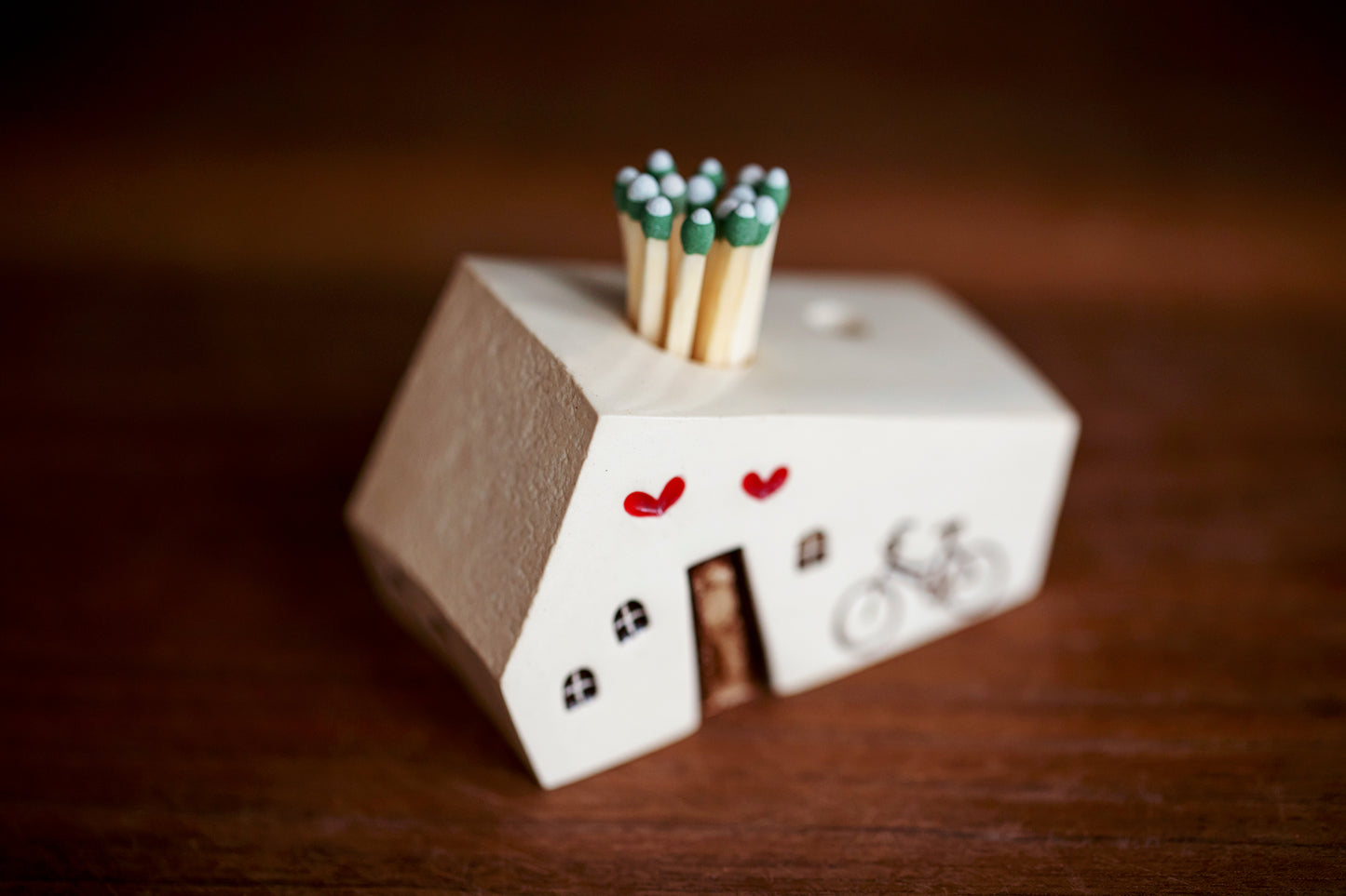 Bicycle White Ceramic Mini Match Striker