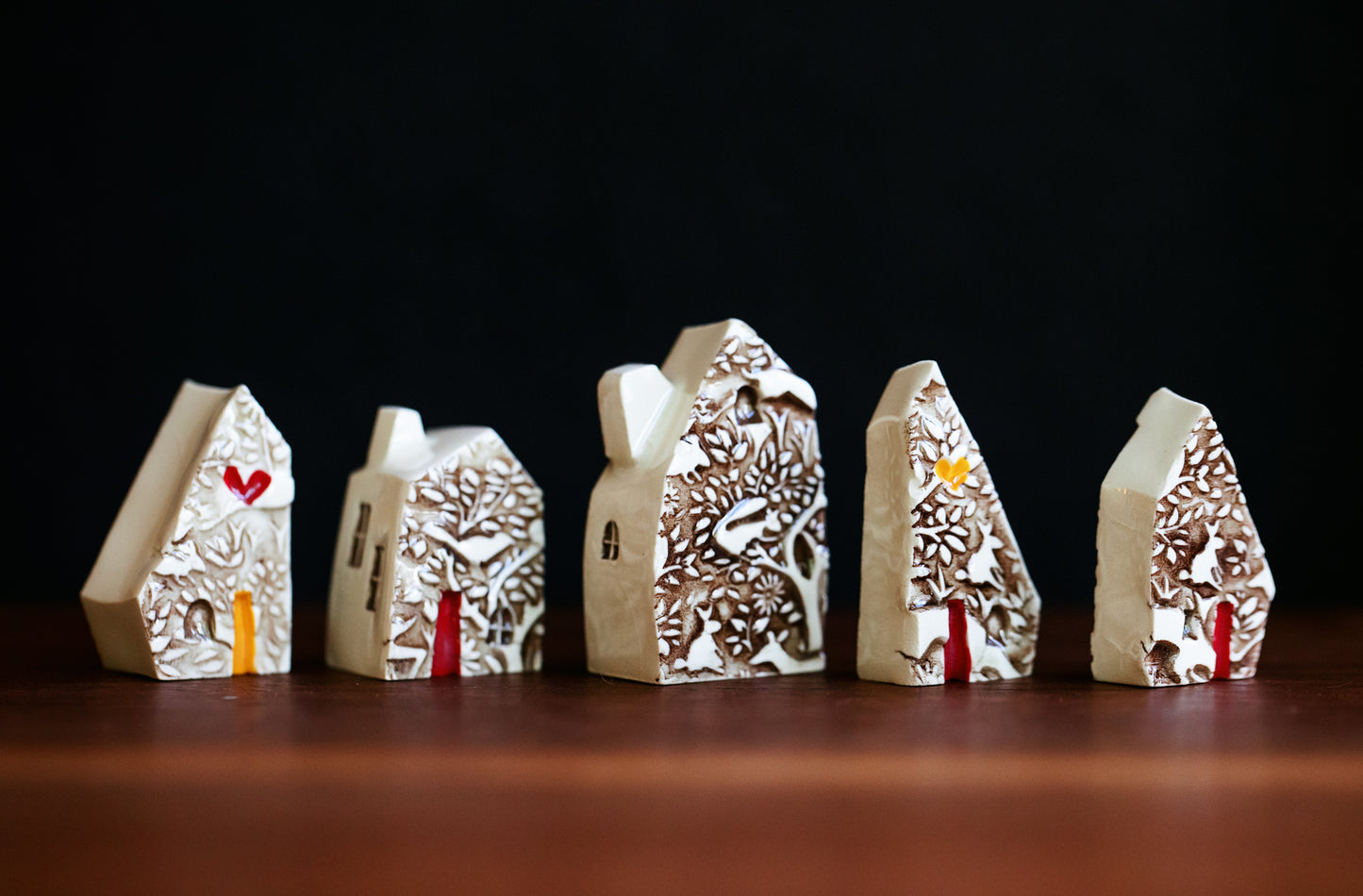 Woodland Ceramic Houses Set - Small