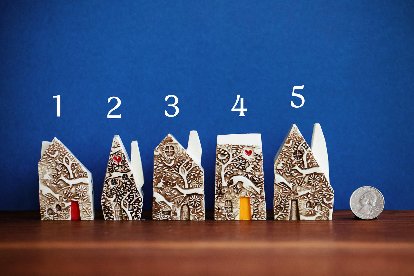 Woodland Ceramic Houses - Large