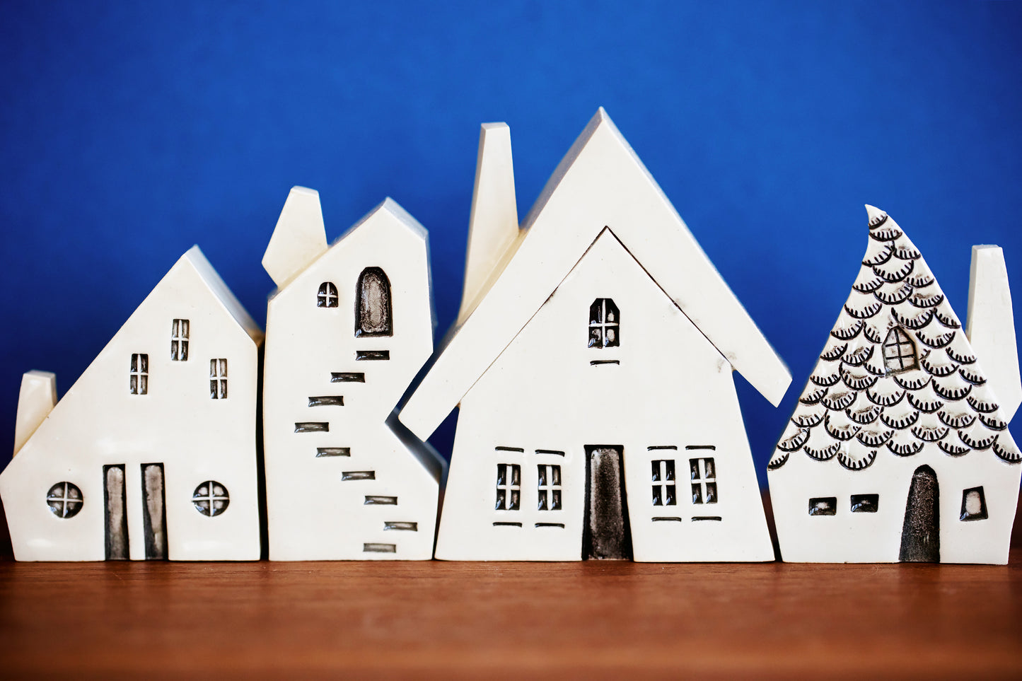 Amsterdam Inspired Ceramic Village Puzzle