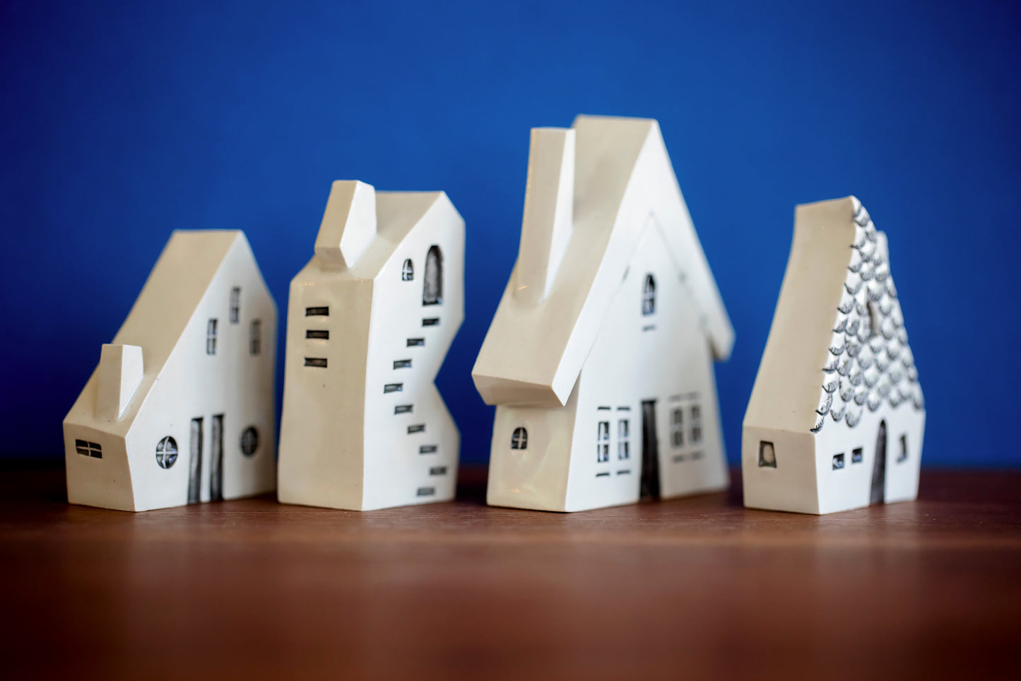 Amsterdam Inspired Ceramic Village Puzzle