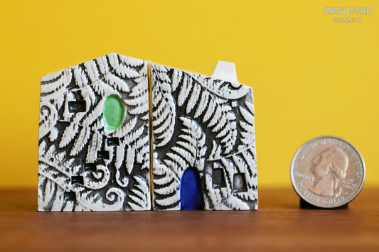 Fern Bestie House Set - Ceramic Puzzle Gift for Friend