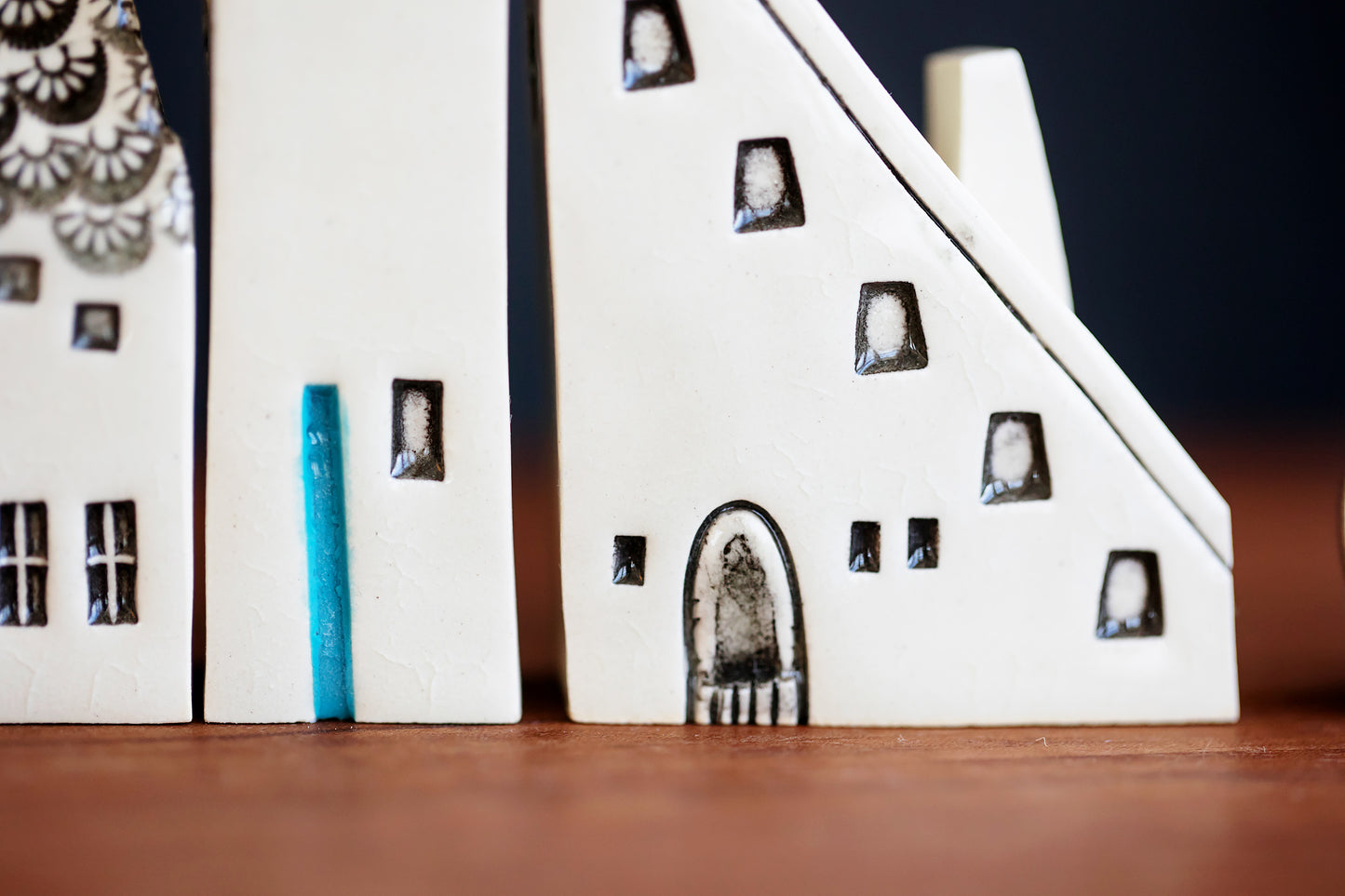 Polish Inspired Ceramic Houses - Graduation Gift