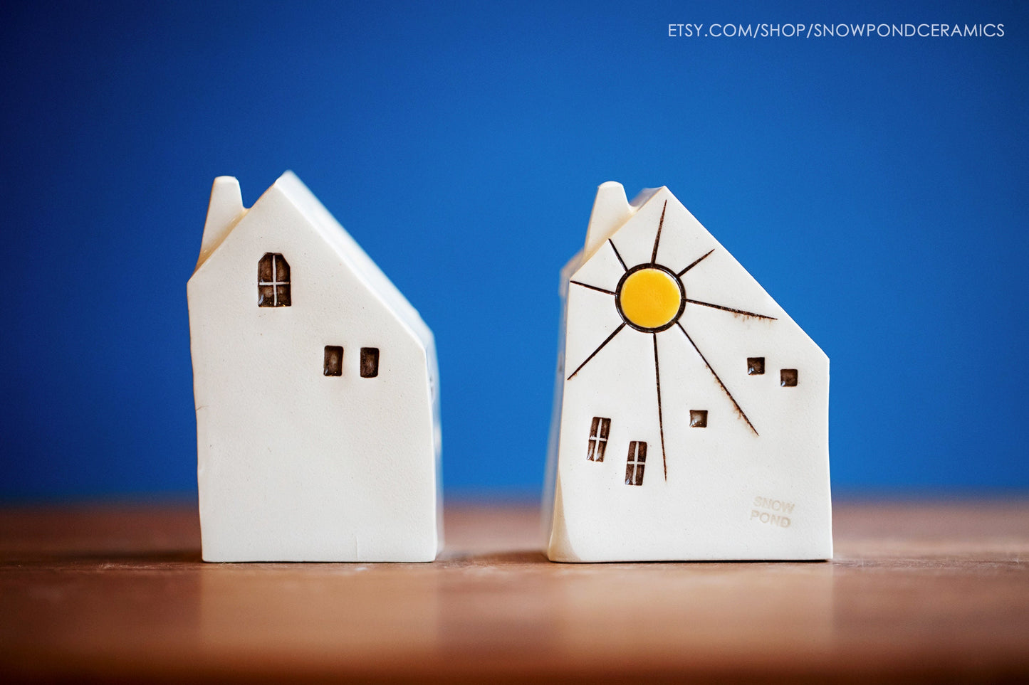 Sunshine Tiny Vase House  - Whimsical Present