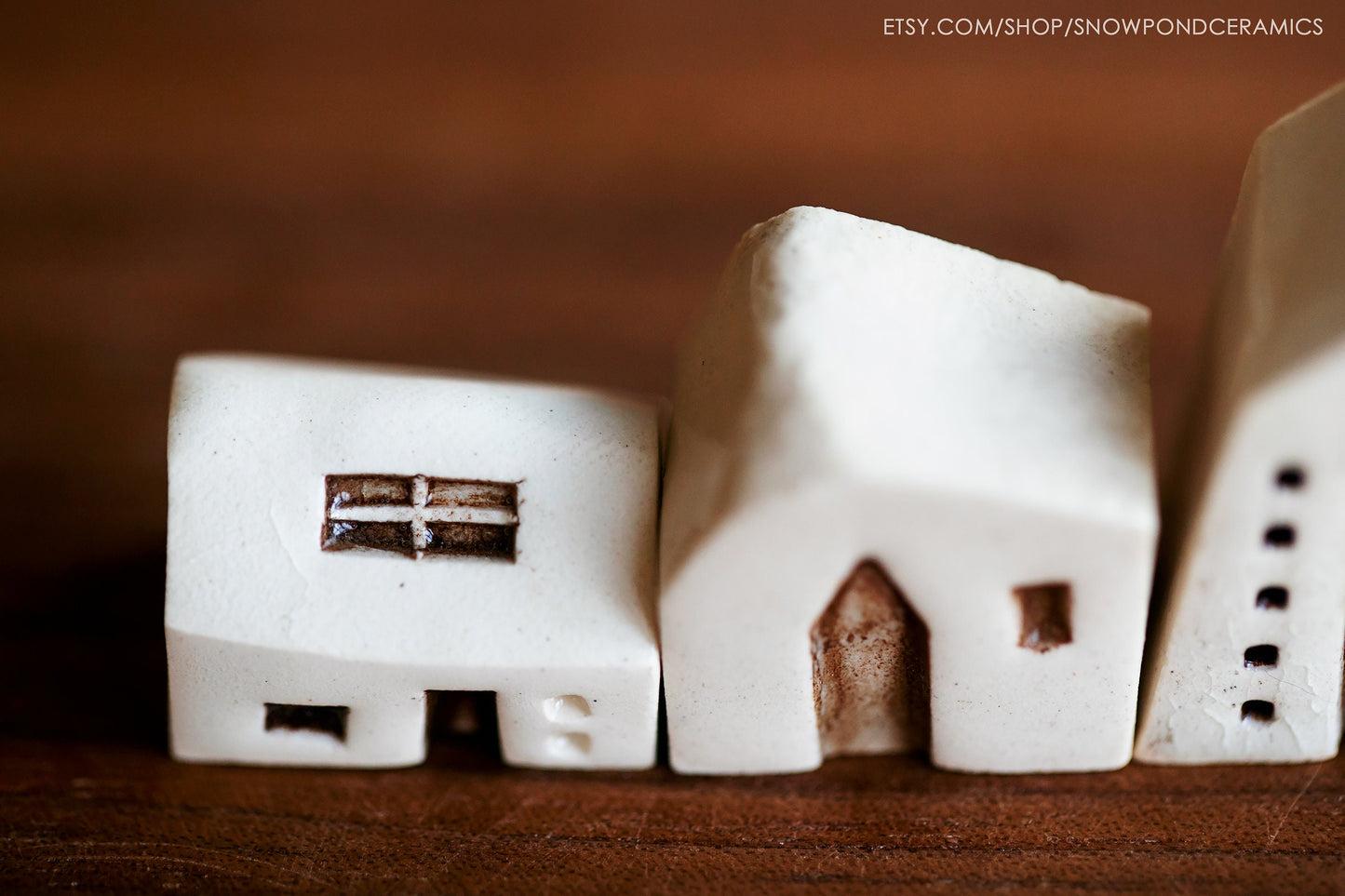 Little clay houses village