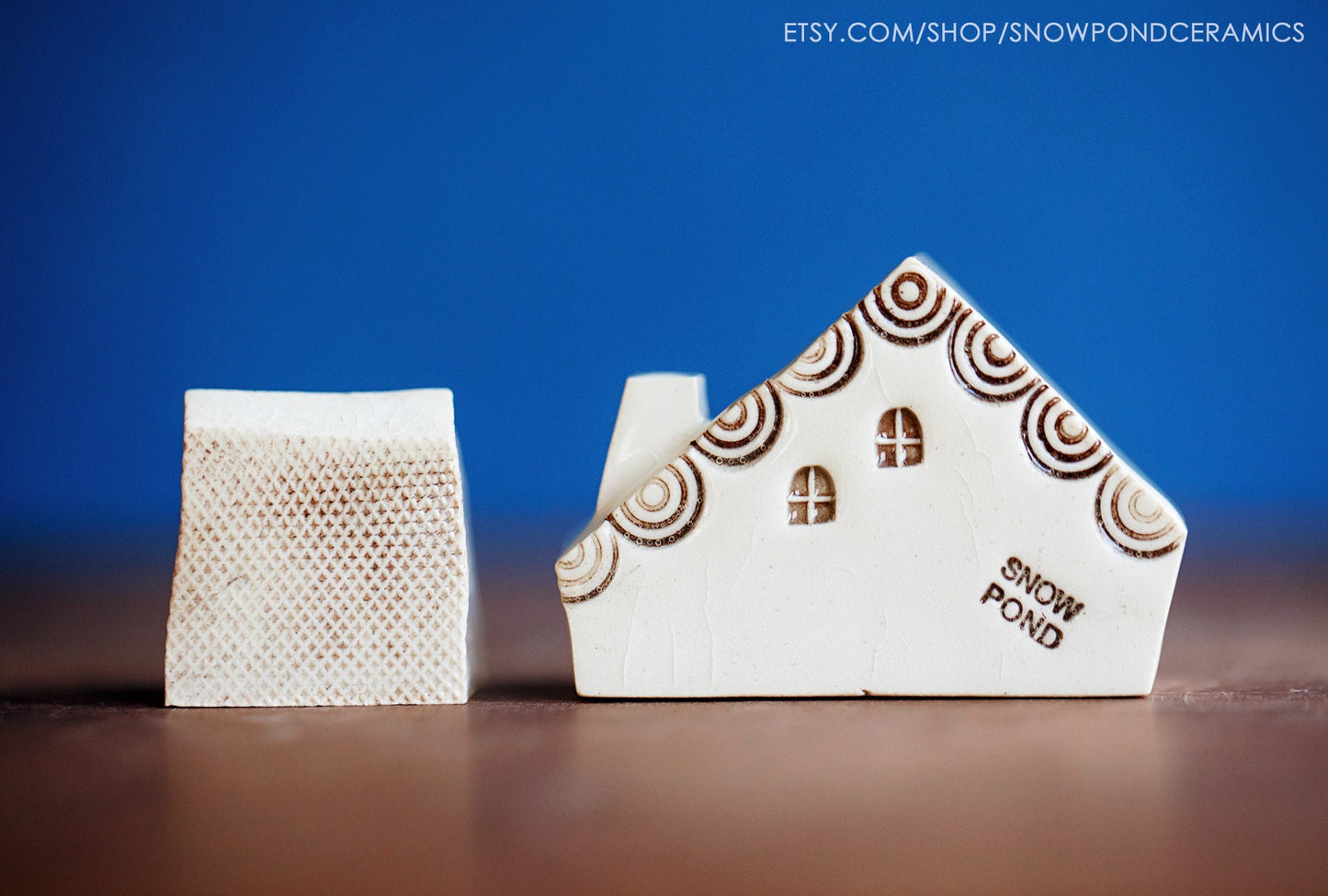 Advent Calendar Filler Ideas - Miniature Ceramic Houses