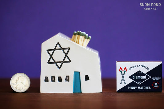 Jewish Star of David Match Striker - Hanukkah / Altar
