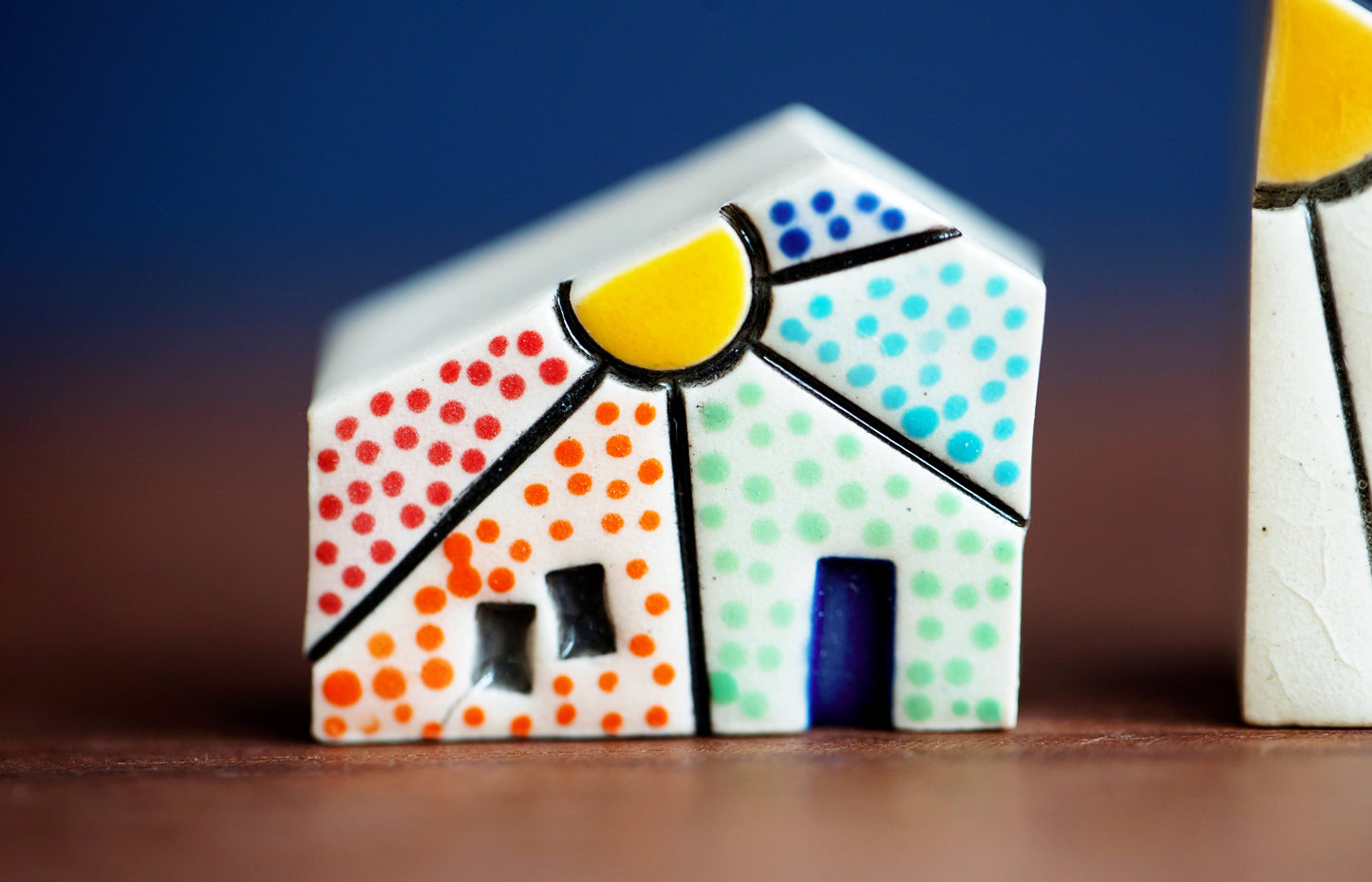 Unique Sunshine Ceramic Miniature Houses