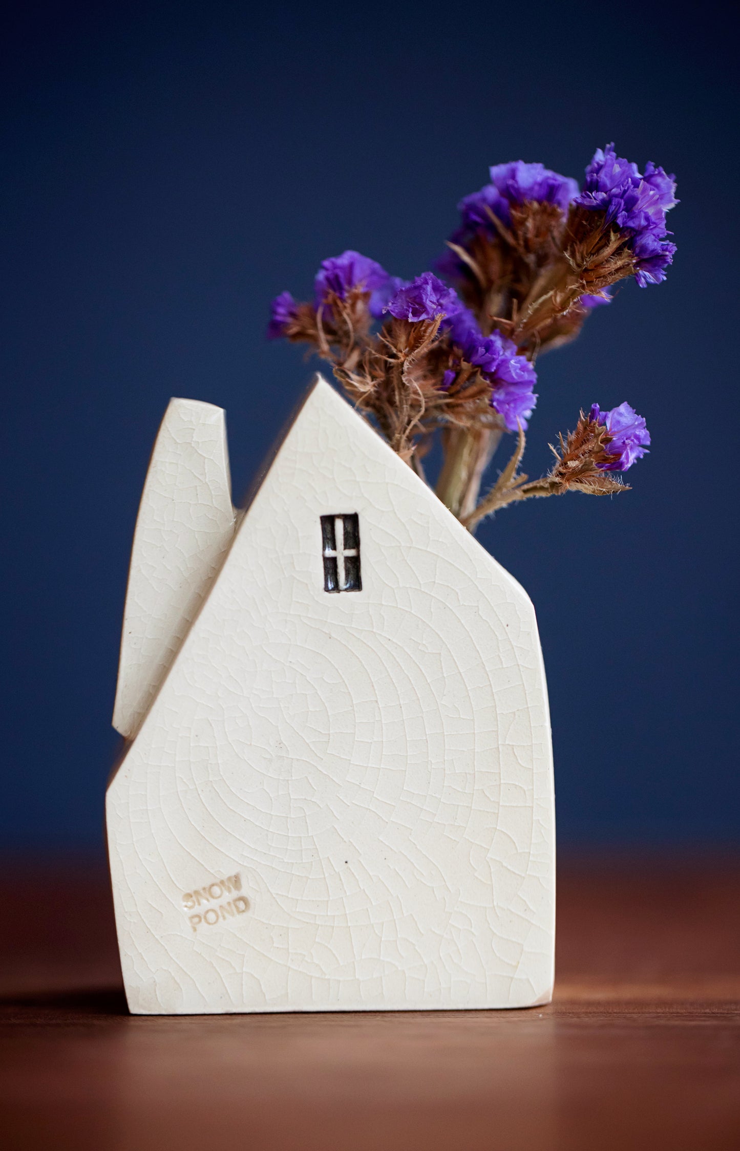 Whimsical Ceramic Bud Vase with Kite and Stars