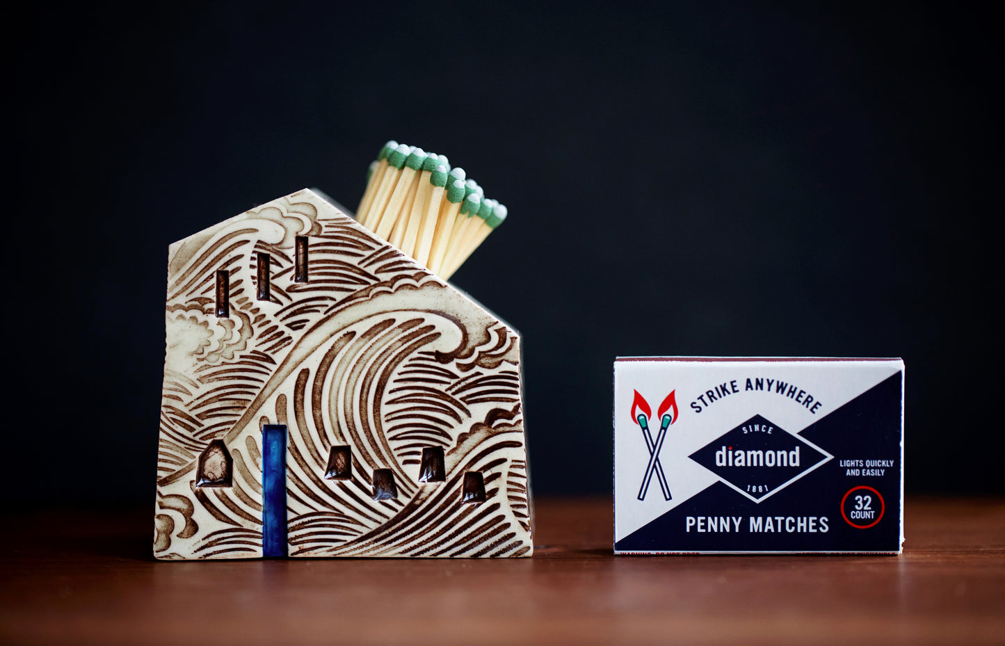 Waves Match Striker with Blue Door and Roof Striking Surface