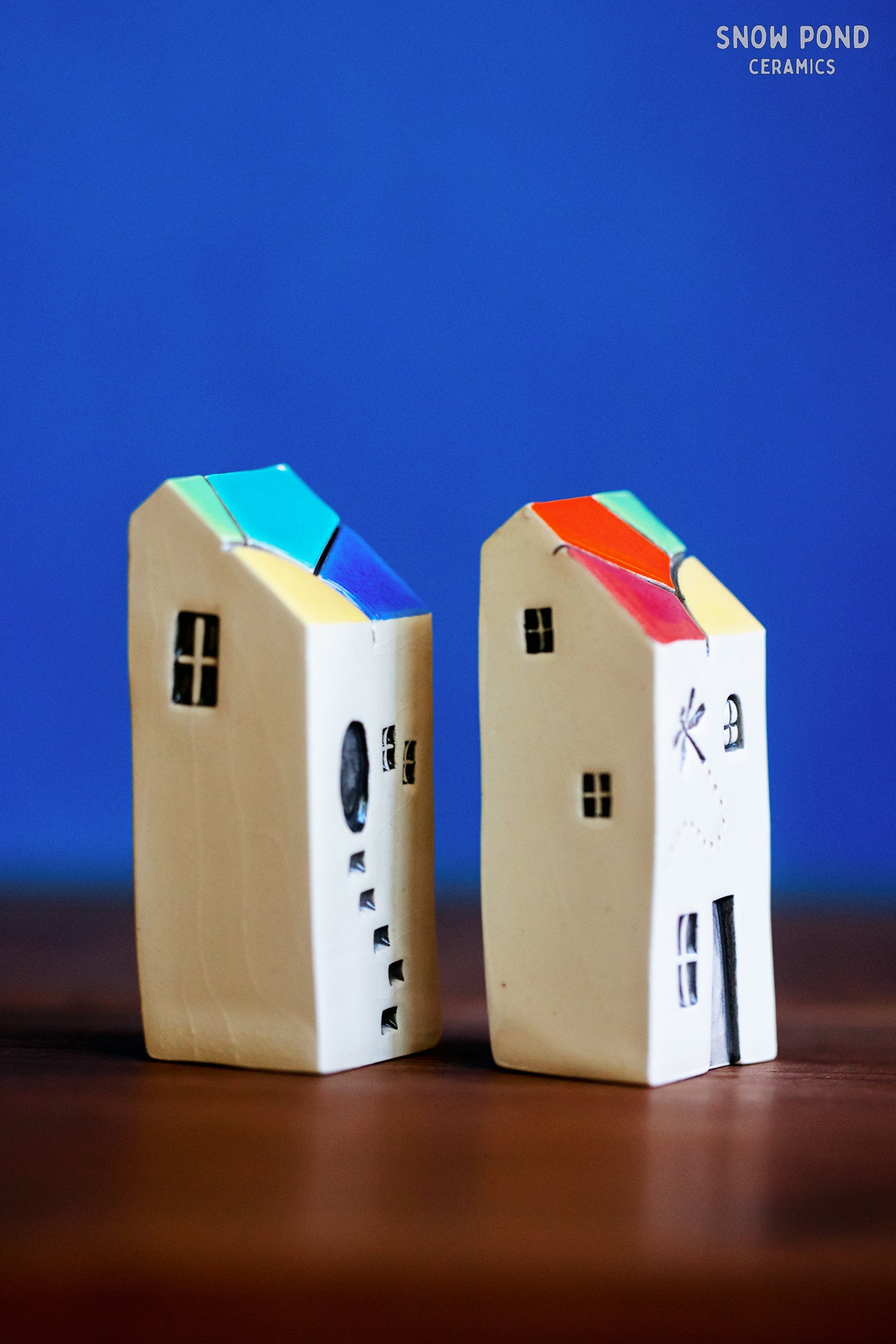 Sunshine Rainbow Bestie Ceramic House Set with Dragonfly