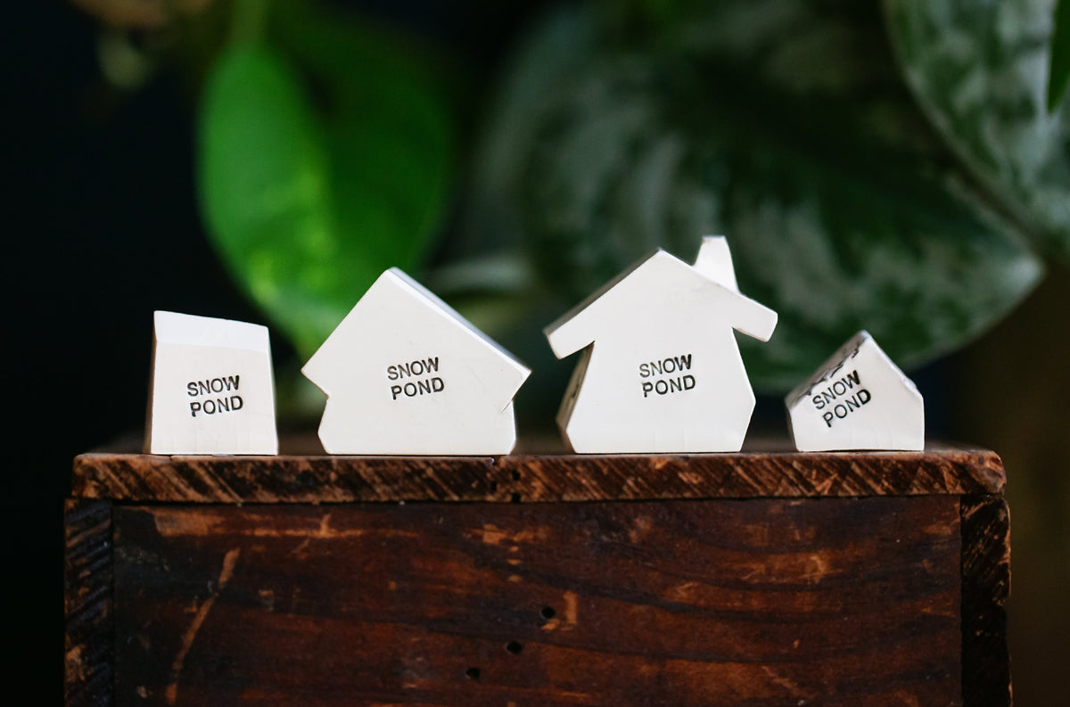 Haunted Miniature Village of Ceramic Houses